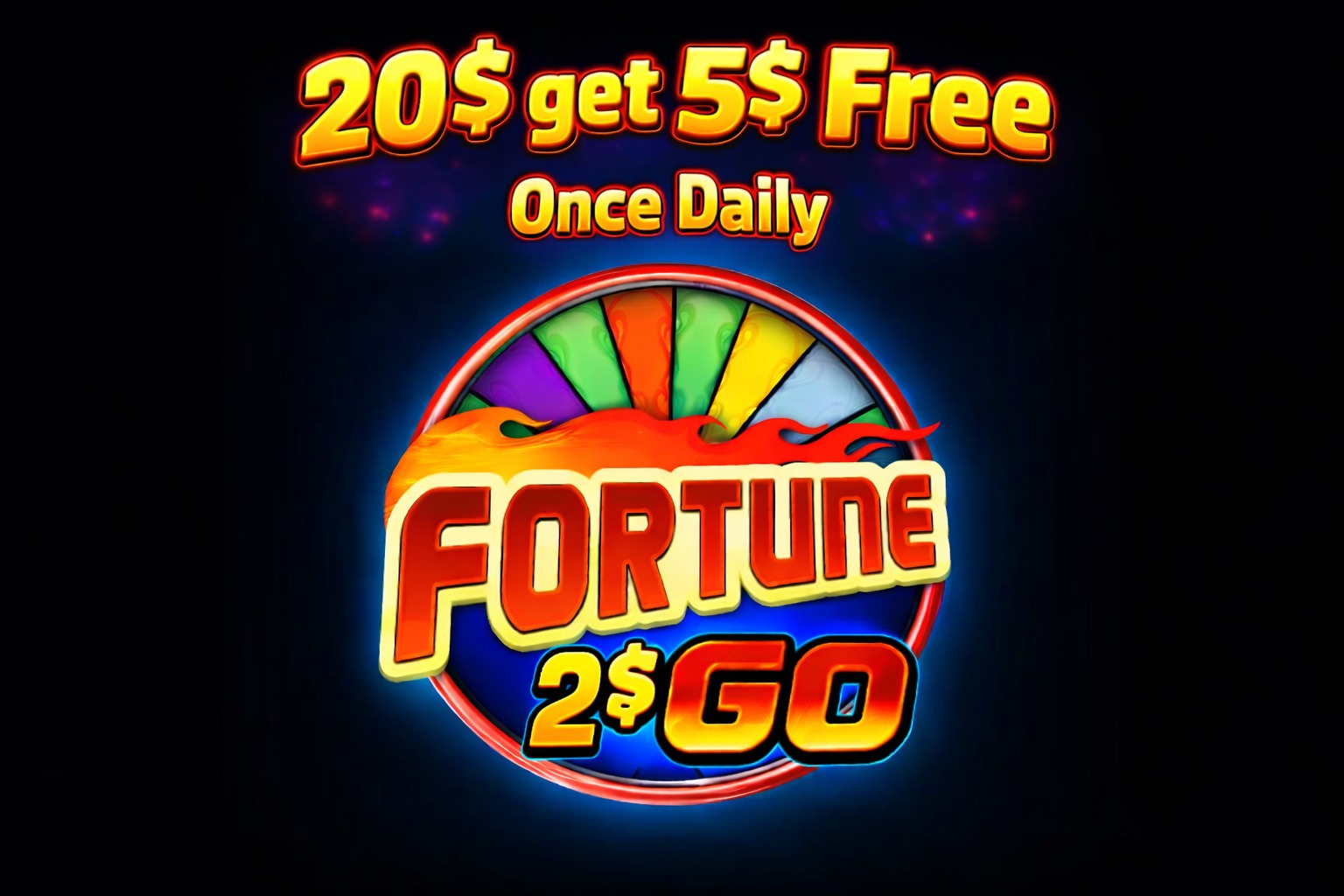 Wonders Place promotional banner for Fortune 2 Go